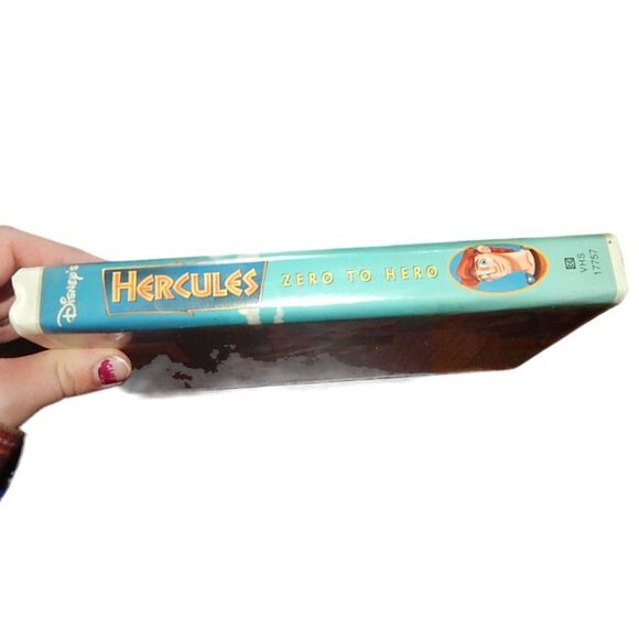 DISNEY'S HERCULES: ZERO TO HERO vintage clamshell case VHS movie - Picture 5 of 12